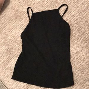 Black Halter Tank
